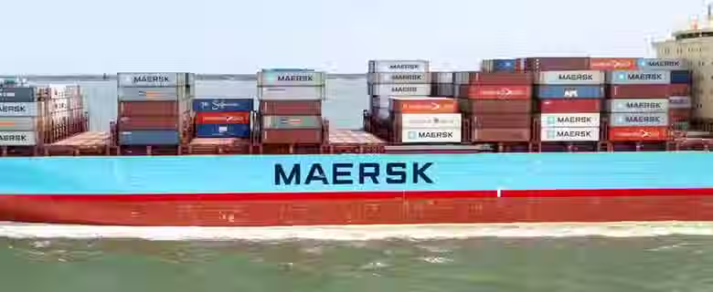 Container Ship in Suez